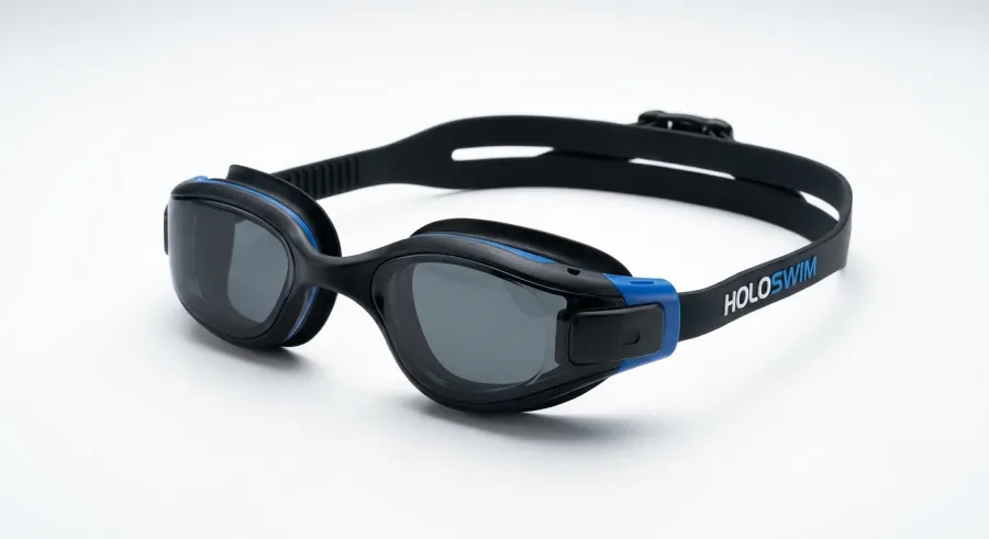 Holoswim 2 Pro smart swim goggles with HUD display for triathlon training