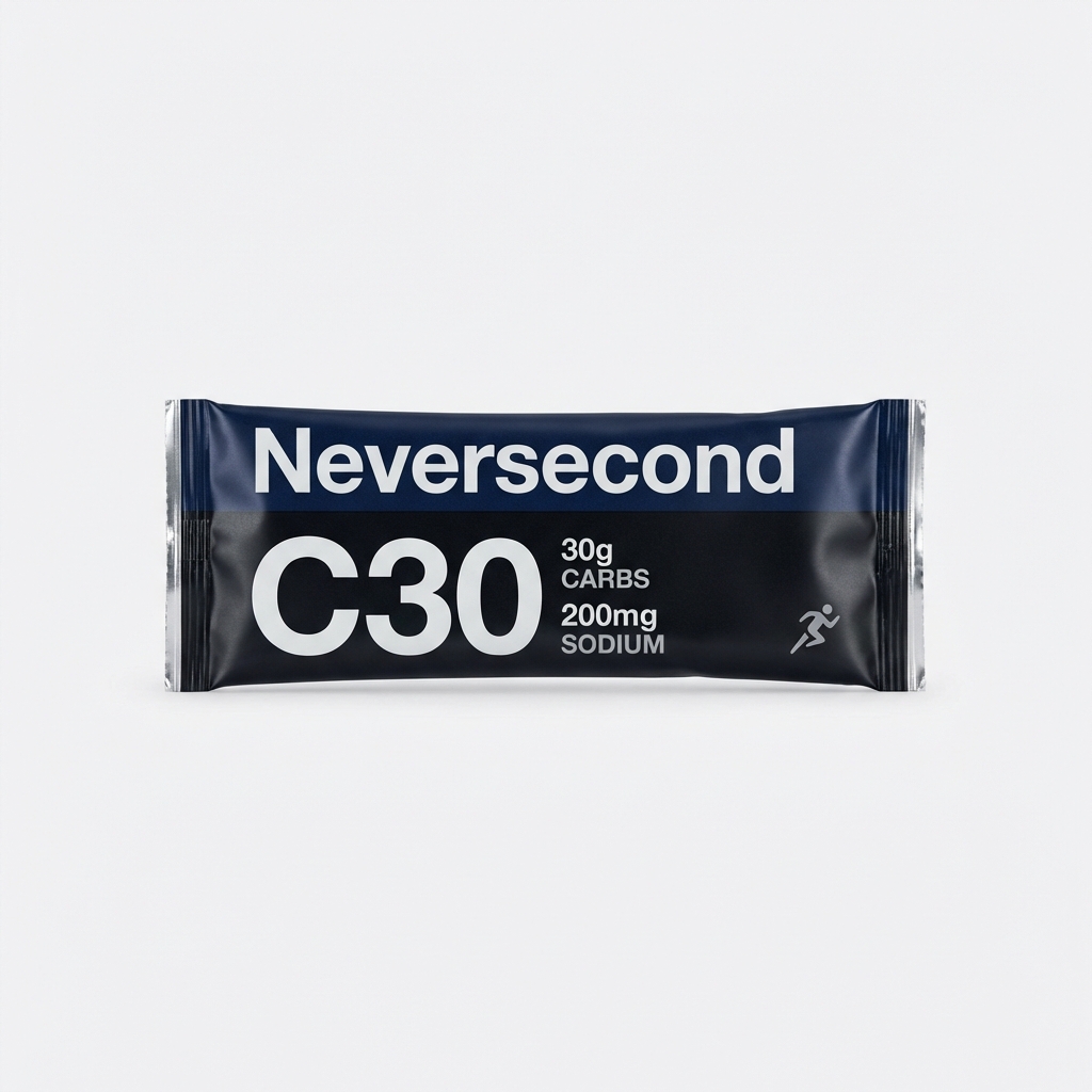 Neversecond C30 energy gel 30g carbs 200mg sodium